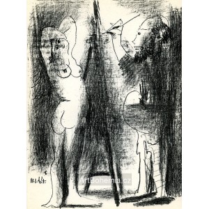 Le Peintre et son modèle, opus 400 (Prints from the Mourlot Press)