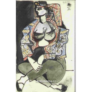 Jacqueline au costume turc (Goya) VI (Carnet de la Californie)