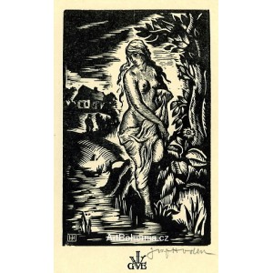Nahá dívka s džbánem u pramene, opus 38