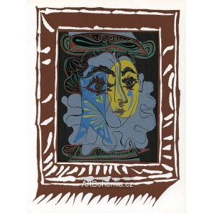 Portrait de femme a la Fraise et au Chapeau (13.4. 12.7.1963)