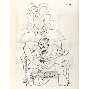 Ines et son enfant (Ines and her child) I (29.1.1947)