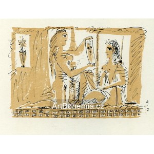 La Femme au mirror, 1er état, opus 197 (16.11.1950)