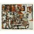 Le Départ (noir sur fond gris clair), opus 201 (2.4.1951)