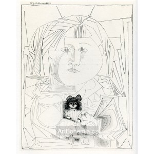 Paloma et sa poupée (font blanc), opus 228 (14.12.1952)