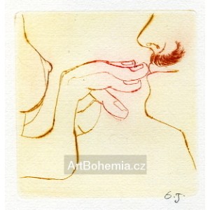 Dívčí prs a muž s knírem, opus 707 (Seifert: Větvička jívy)