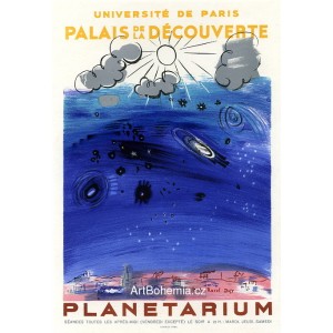 Planetarium - Palais de la découverte, 1956 (Les Affiches originales)