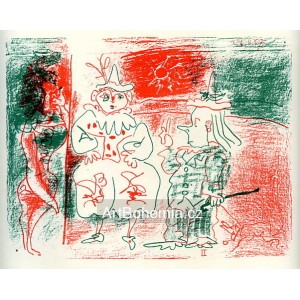 L´Écuyere et les clowns, opus 304  - 1er état (28.11.1957)