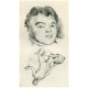 Tête de jeune femme