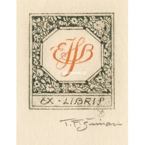 Monogram EHB (Edna Boetie Hopkins), opus 3