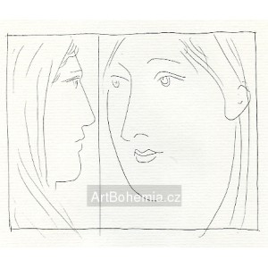 Deux t&ecirc;tes de femmes (Les Métamorphoses d´Ovide)