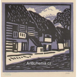 Chaloupky (práce žáků Adolfa Zahela)