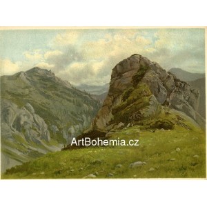 Sedlo Bruch u Seewiesen (Obrazy z Alp)