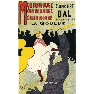 Moulin Rouge, La Goulue (1891), opus 1