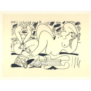 Le Déjeuner sur l´herbe (d´apres Manet) (8.6.61 I)