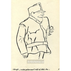 Švejk - Poslušně hlásím, že jsem blbej