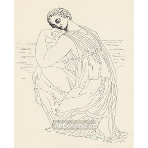 Klečící dívka u moře (Ovidius)
