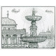 Praga - Zpívající fontána a Belvedere