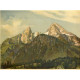 Flachhorn u Lofru (Obrazy z Alp)