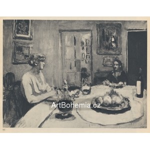 La Salle a manger rue de Naples (1920)