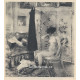 Femme nue devant un paravent japonaise (1912)