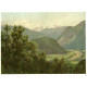 Schafberg - pohled od Steinbachu za jitra (Obrazy z Alp)