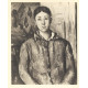 Portrait de Mme Cézanne en bleu