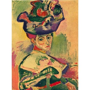 Madame Matisse - Femme au chapeau (1905)