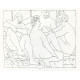 Homme et femme nue tenant un linge (Les Métamorphoses d´Ovide)