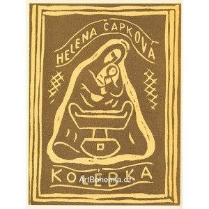 Helena Čapková - Kolébka (1922) (obálka)