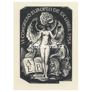 Exlibris Emil Kotrba - soubor 52 exlibris