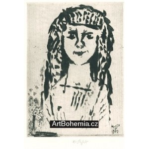 Zátiší s obrazem Karla Svolinského VI