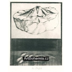 Zátiší s obrazem Jindřicha Štyrského (Škola českého umění)