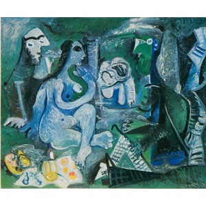 Le Déjeuner sur l´herbe (d´après Manet) (18.6.1961)