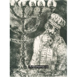 The seven-branched golden candlestick (40)