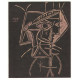 Femme couchée et homme au grand chapeau, opus 919 (1959)