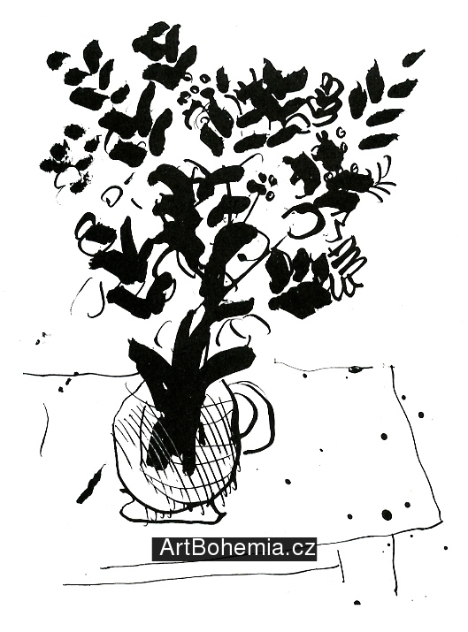 Artbohemia Cz Marc Chagall Bouquet D Anniversaire Artbohemia Cz Marc Chagall Bouquet D Anniversaire