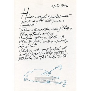 Mrtvý ptáček (Co vypadlo z deníku), opus 770 (1981)