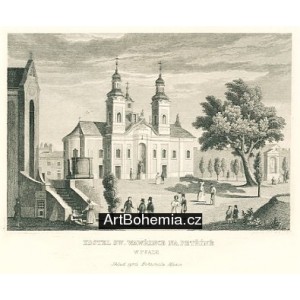 Kostel sw. Wawřince na Petříně (Kostel sv.Vavřince na Petříně) (Obrazy z naší domoviny)