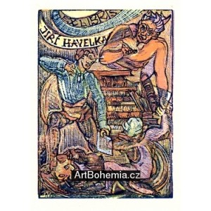 Démon pokoušející bibliofila