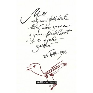 Kráčející ptáček (Co vypadlo z deníku), opus 778 (1983)