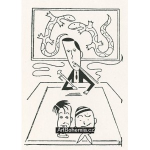 Voskovec & Werich a Karel Čapek (1935)