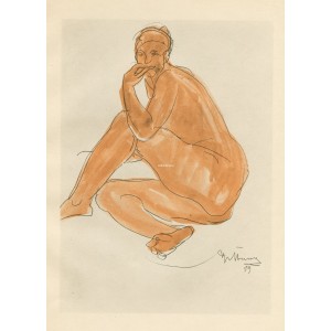 Sedící žena (1919)