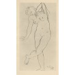 Studie aktu tančící ženy (1919)