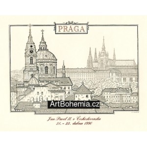 Chrám sv.Mikuláše a Hradčany