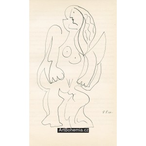 Ženský kubistický akt (1934)