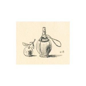 Pomerač a demižón vína (z cyklu Itálie)