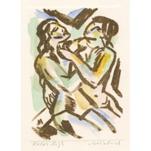 Dvě dívky v objetí