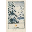 Horská krajina v zimě - PF 1922 T.F.Šimon