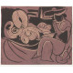 Femme couchée et homme au grand chapeau, opus 919 (1959)
