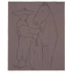 Femme couchée et homme au grand chapeau, opus 919 (1959)